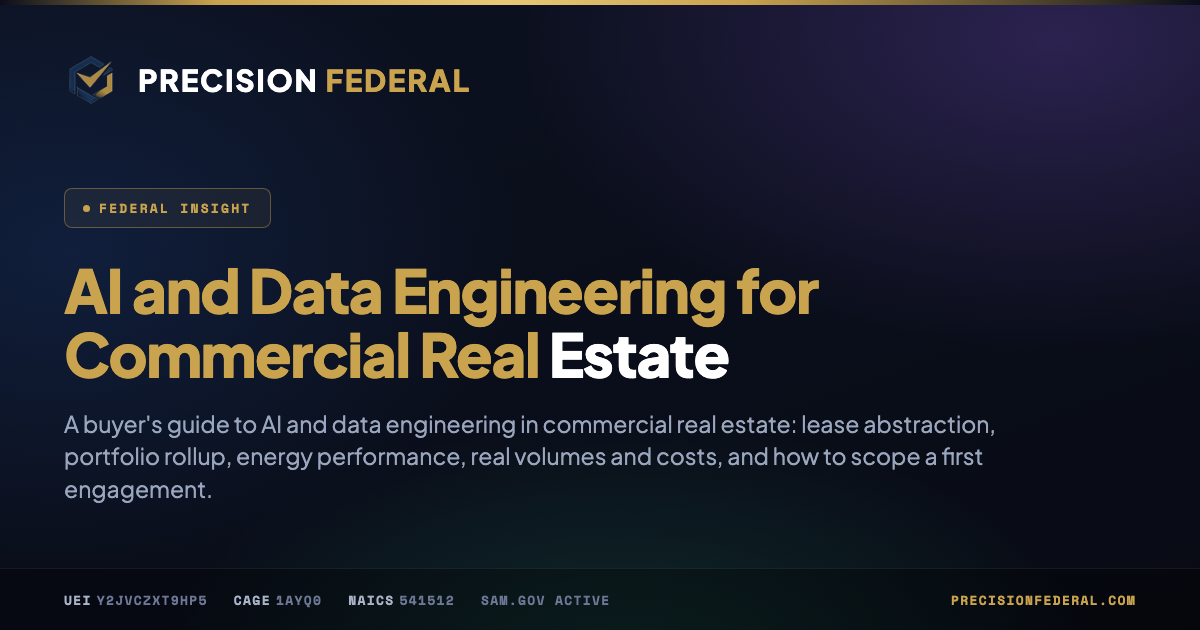 AI and Data Engineering for Commercial Real Estate