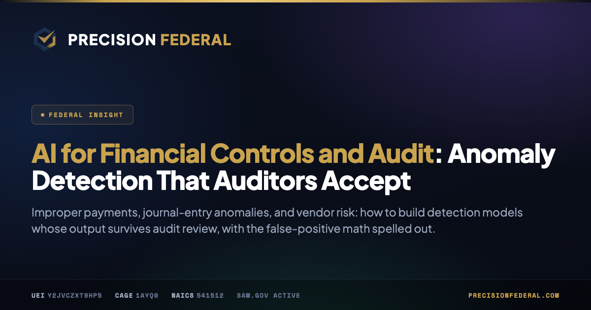 AI for Financial Controls and Audit: Anomaly Detection That Auditors Accept