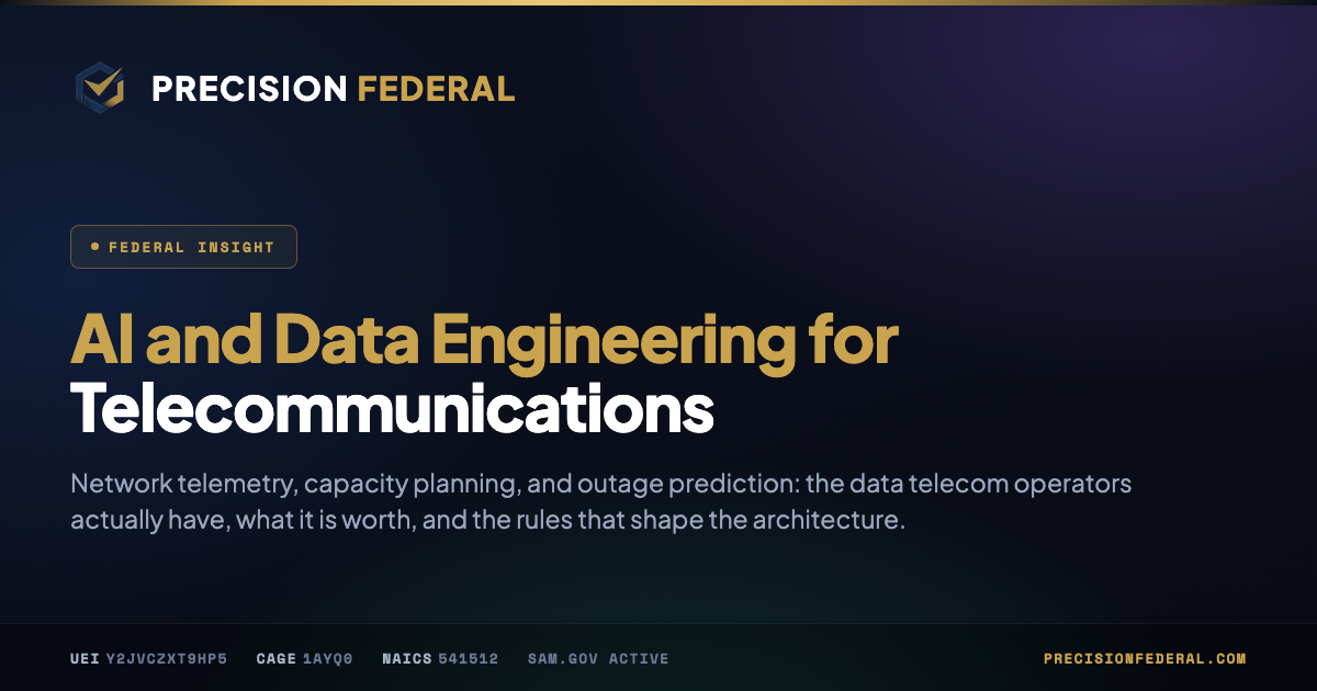 AI and Data Engineering for Telecommunications