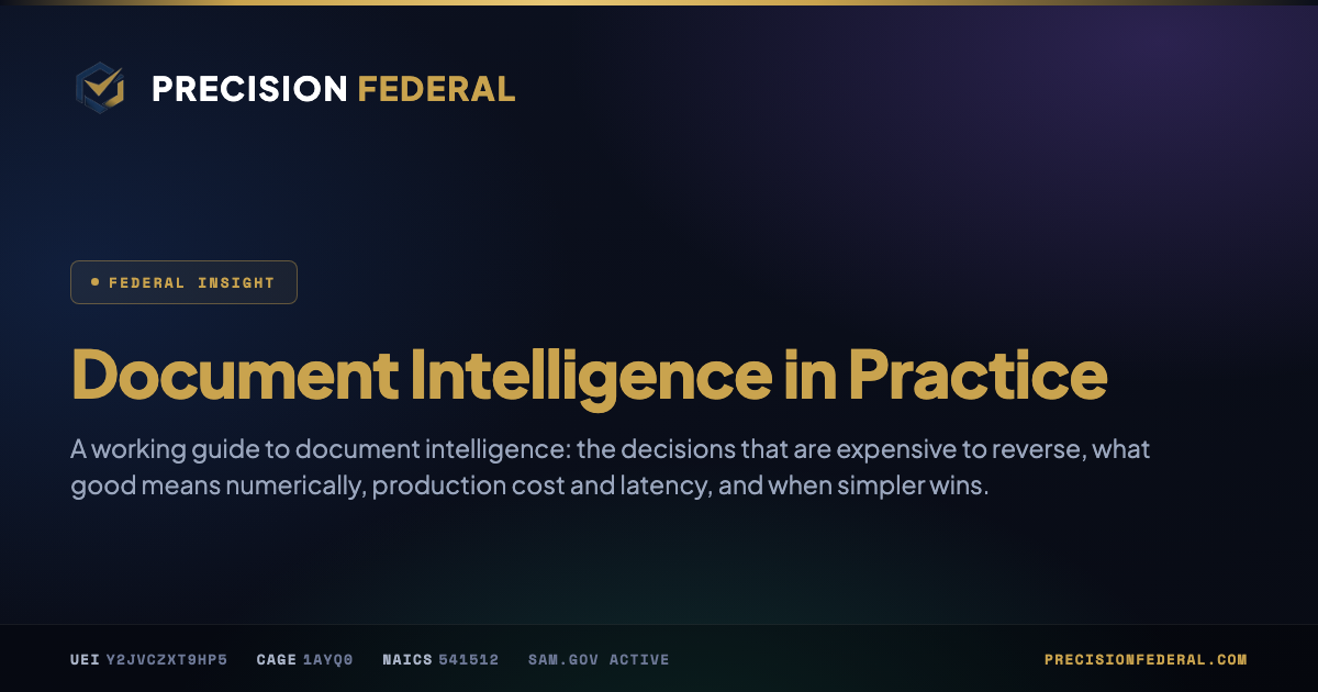 Document Intelligence in Practice