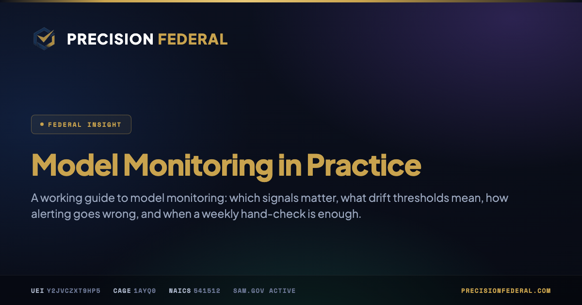 Model Monitoring in Practice