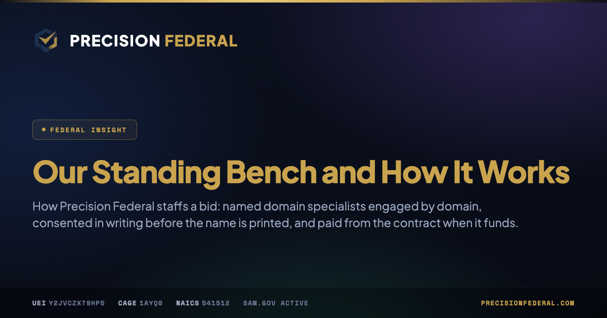 Our Standing Bench and How It Works
