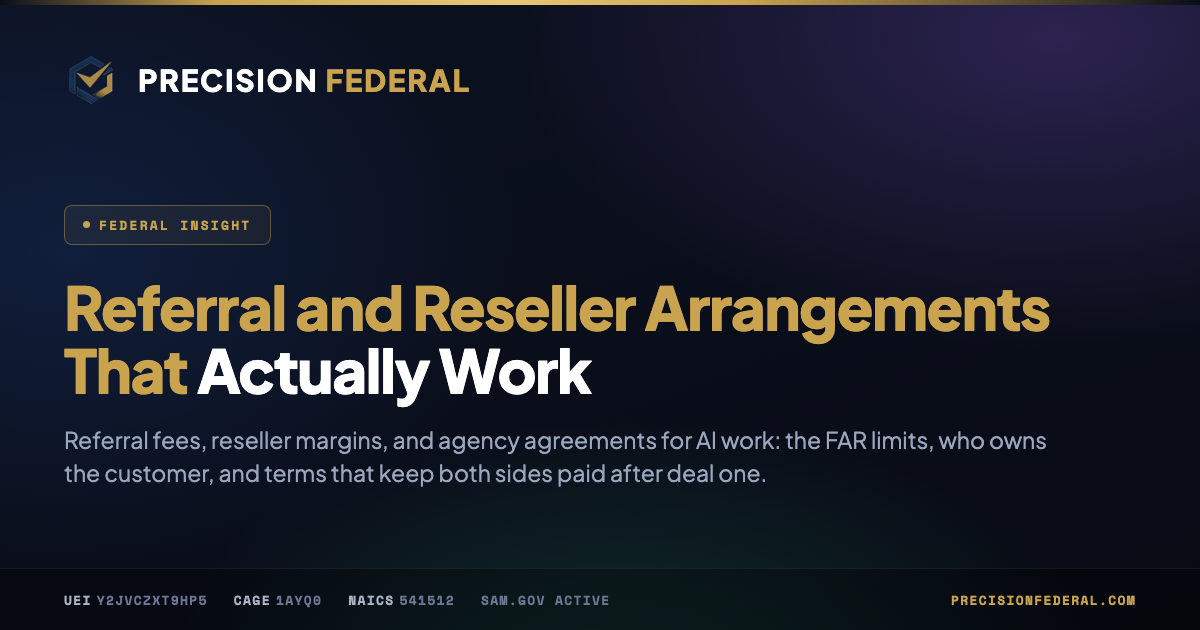 Referral and Reseller Arrangements That Actually Work