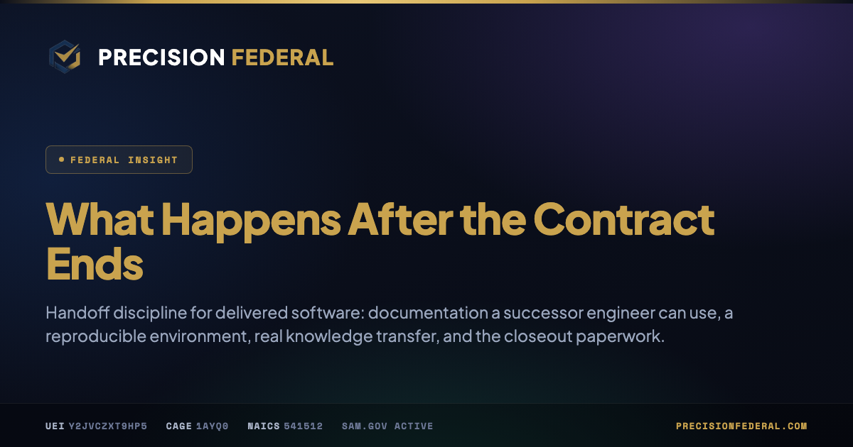 What Happens After the Contract Ends